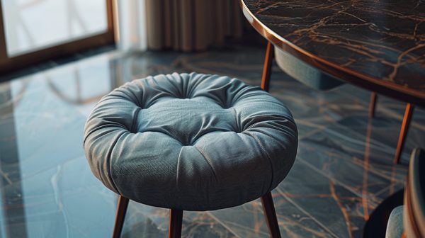 Galette de chaise ronde nelson : confort et style pour vos sièges